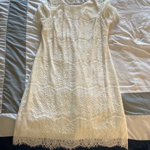 White Bridal Shower Dress